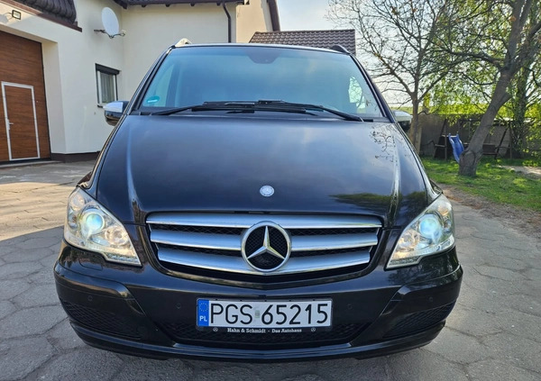 Mercedes-Benz Viano cena 75999 przebieg: 210754, rok produkcji 2010 z Gostyń małe 742